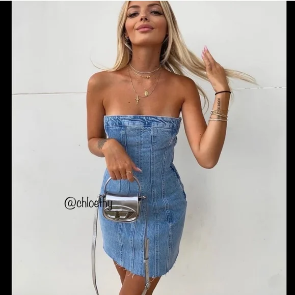 princess polly baby blue dress Aisha Maxi Dress main image 0
